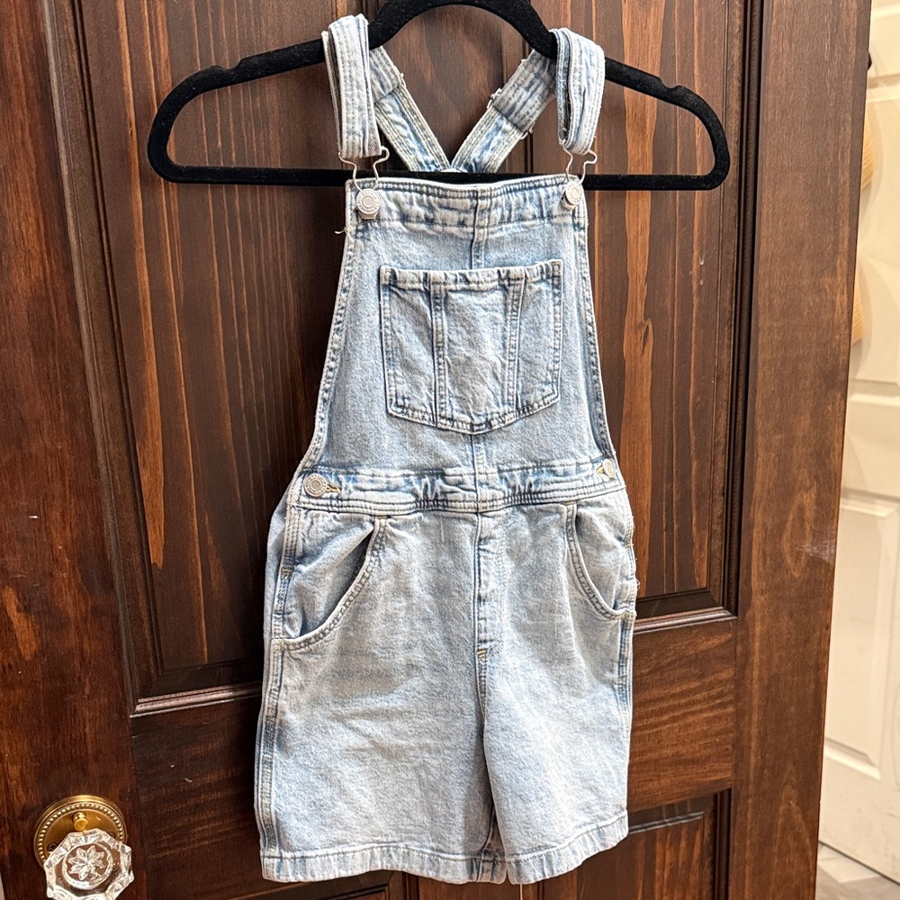 Light Blue Denim Overalls